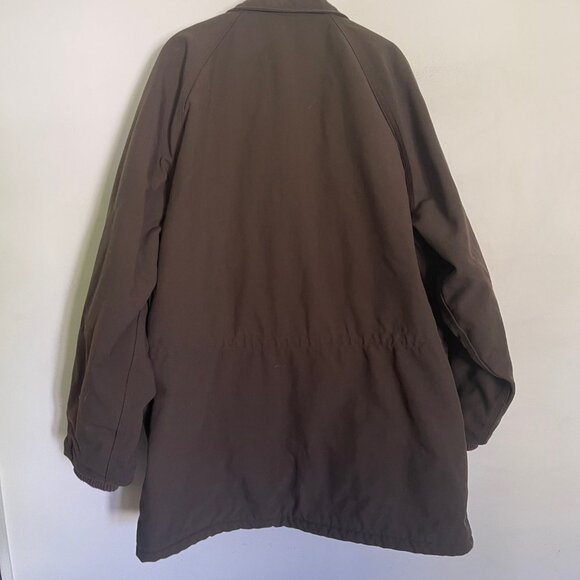 Vintage CARHARTT 4 Pocket Quilt Lined Chore Field Jacket Brown Mens XL Reg T3 - Picture 10 of 16